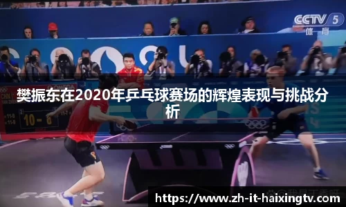 樊振东在2020年乒乓球赛场的辉煌表现与挑战分析